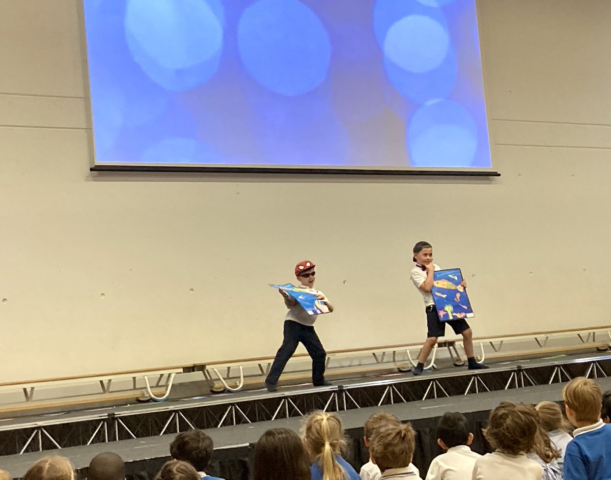 BSNJSV's tweet photo. A very entertaining start to the day with 2SG's class assembly this morning with singing, science experiments, poetry and even a fashion/art show to finish! Great job 2SG #JSVYear2 https://t.co/oYbIPkInJE