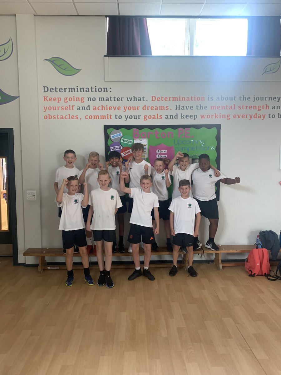 Wishing our Y5 &amp; Y6 football team the best of luck at the National Finals today! <a href="/BartonSeagraveP/">Barton Seagrave Prim</a> <a href="/KETTSchoolSport/">KETT School Sport Partnership</a> <a href="/KTFC_Education/">Kettering Town FC Education Programme (16's-19's)</a>