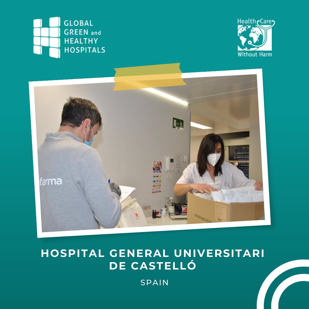 HCWHeurope's tweet photo. The Hospital General Universitari de Castelló developed a Home Drug Delivery Programme to reduce the need for patients to take trips to the #hospital to collect their routine medications. The initiative will lead to a reduction in #carbonemissions derived from patient transport. https://t.co/AXfc6Nliwb
