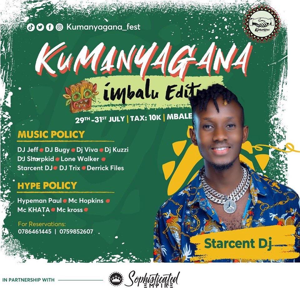 SirLoope's tweet photo. #Kumanyagaa #MbaluEdition coming to #Mbale as on #29th - #31st July with great mixes from #DjBugy, @derrickfiles, @starcentdj &amp; many more...
Don't Miss, Be There. https://t.co/YAr0NXcLAH
