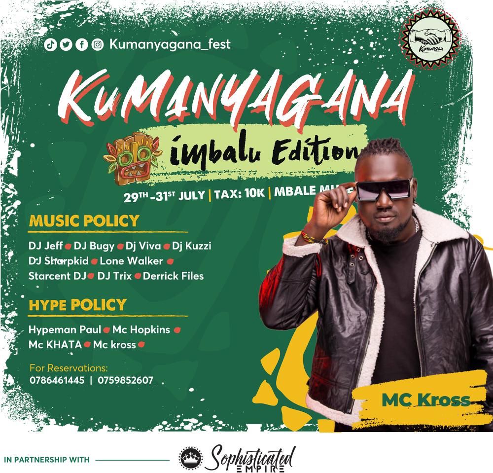 SirLoope's tweet photo. #Kumanyagaa #MbaluEdition coming to #Mbale as on #29th - #31st July with great mixes from #DjBugy, @derrickfiles, @starcentdj &amp; many more...
Don't Miss, Be There. https://t.co/YAr0NXcLAH
