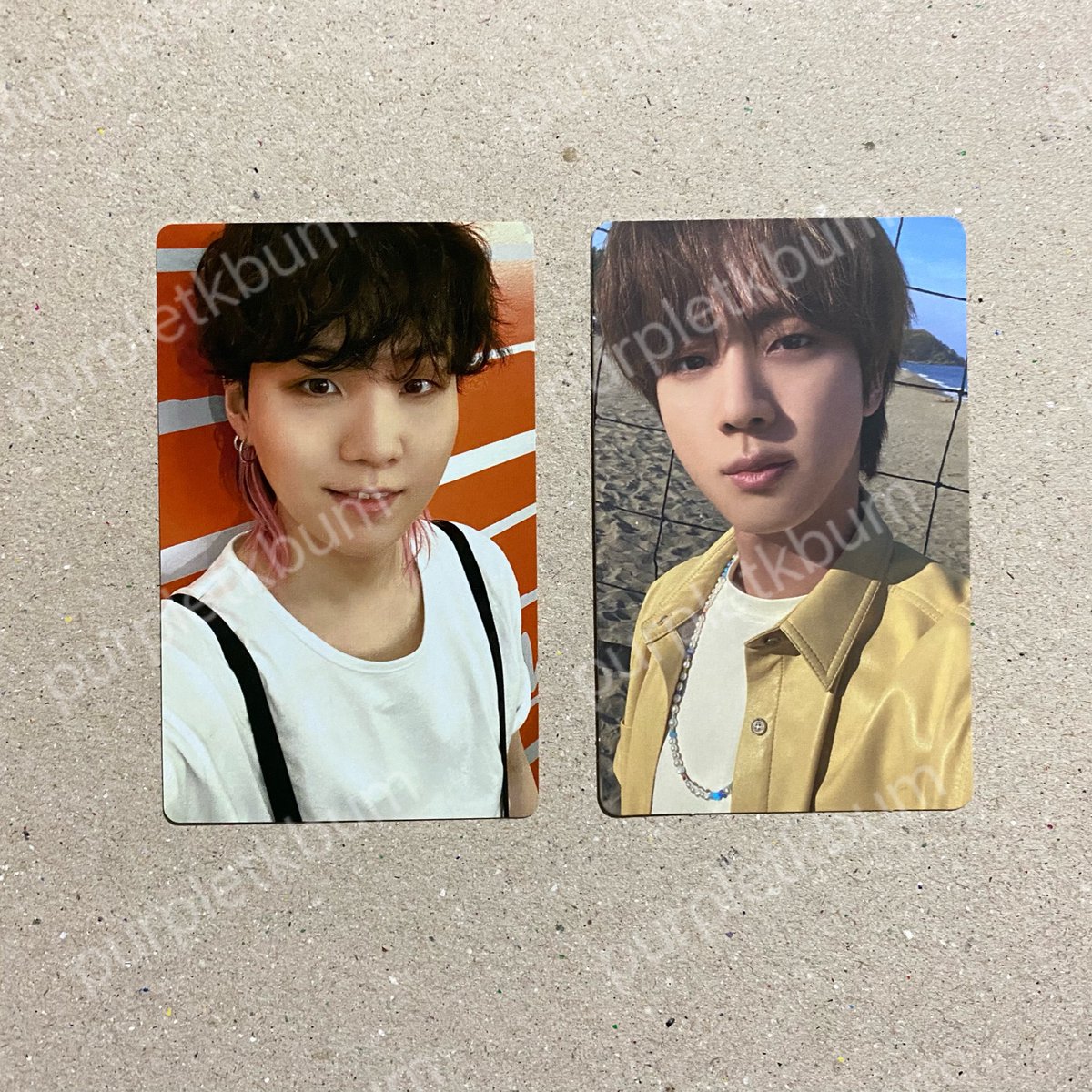 purpletkbum's tweet photo. wts lfb ph only

Yoongi butter JPFC POB pc
— php 700 + lsf

Jin butter peaches version pc
— Php 400 + lsf

— mint condition
— payo

mop: gcash/unionbank/bpi
mod: ggx 

pls rt @btsmerch_ph @PHBTSonhand_RT 

🏷 wts lfb butter jpfc pob butter random pc yoongi jin https://t.co/mY9piUAron