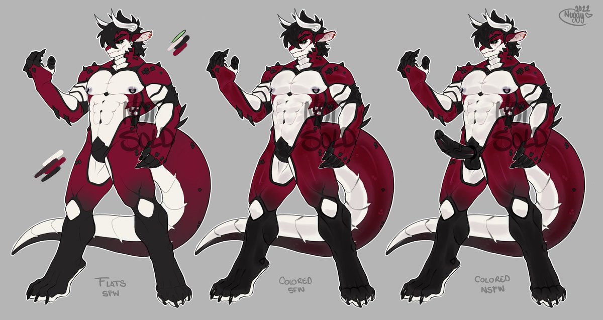nuggyMeow's tweet photo. Big dragon | OPEN
A new adopt ^^! A big boy dragon ;; hope you like him!
.
SB: 35 usd
AB1: 165 usd (no extras)
AB2: 220 usd + experimental nsfw art like this WARNING: blood - : https://t.co/5Qcm6OfQwR
.
Ends 48 hrs after last bid.
Base by myself
TOS: https://t.co/3wqxkEWFr2 https://t.co/pGOvCoZOyJ