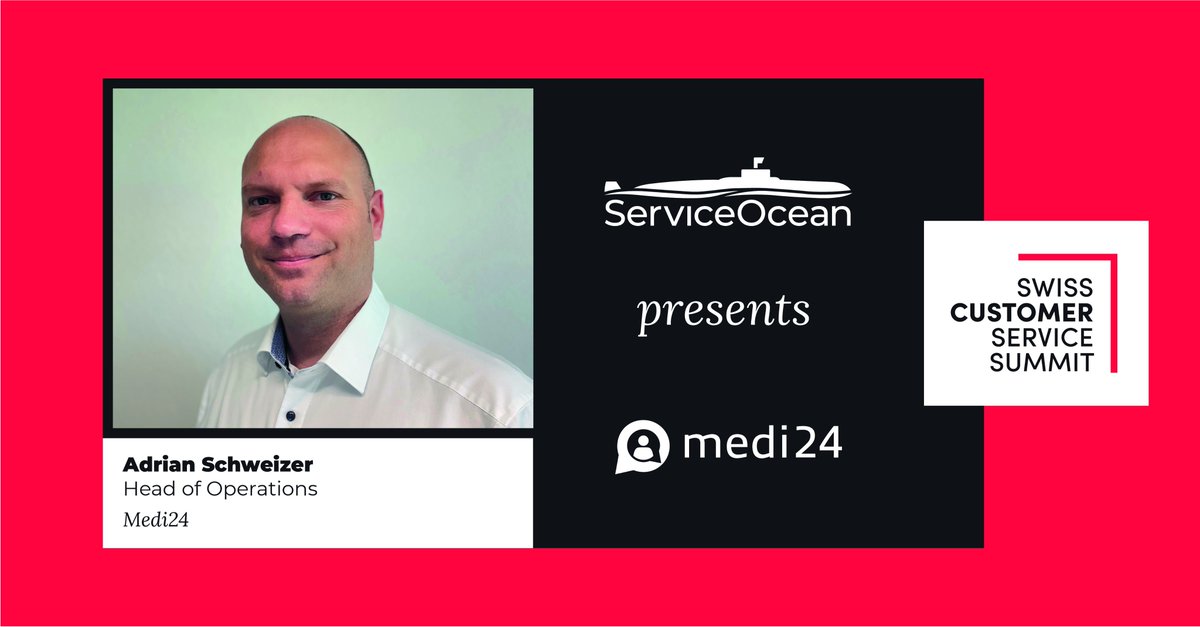 Nicht mehr lange bis zum Swiss Customer Service Summit in Zürich. 🇨🇭 Wir freuen uns, am 15.09. mit von der Partie zu sein! 🥳
Zusammen mit Adrian Schweizer von Medi24 spricht Dr. Alexander Schagen über intelligente Callback-Lösungen.
scsum.ch
#customerservice
