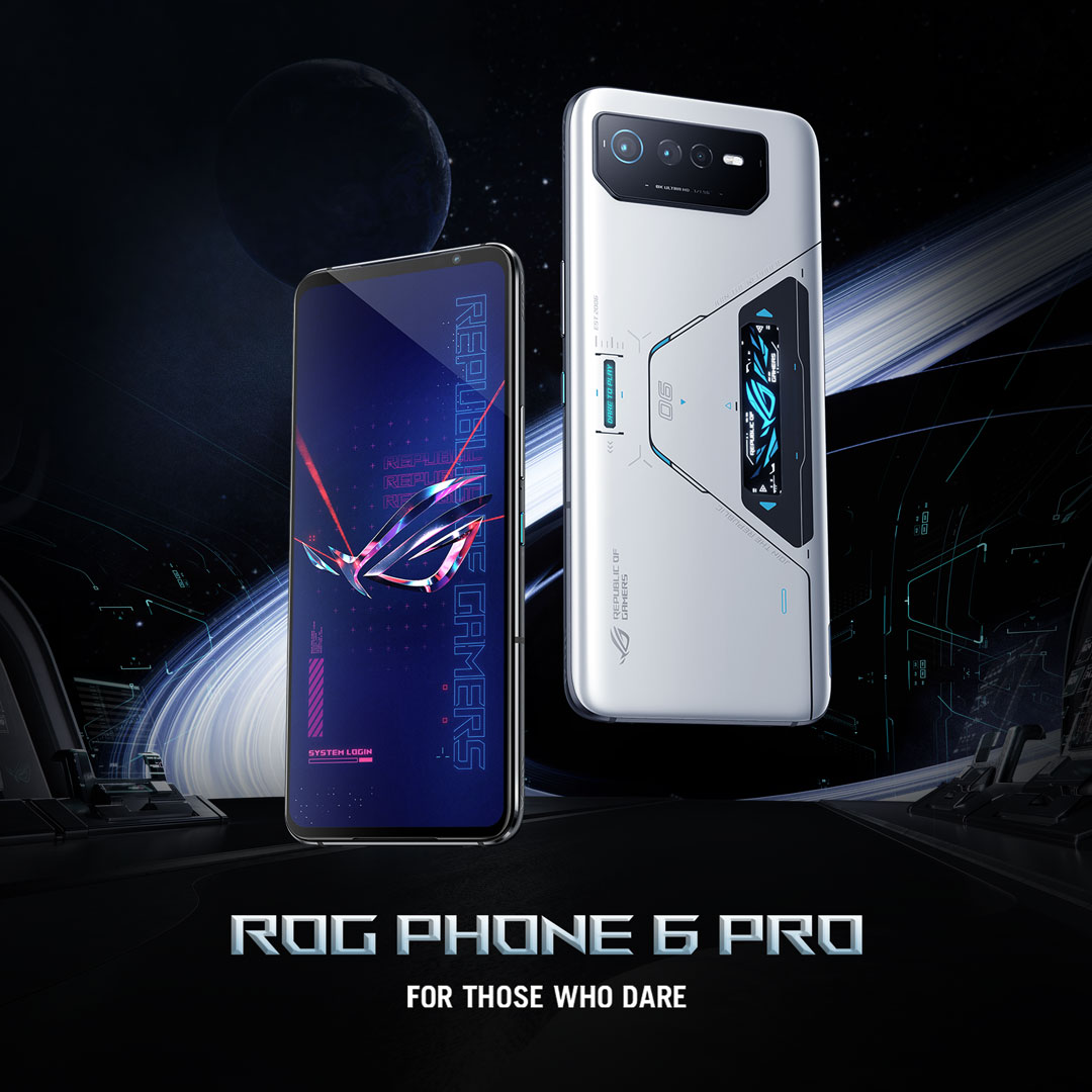 With its fusion of geometric simplicity and cutting-edge technology, the ROG Phone 6 Pro is your high-tech companion for your journey through space and time.

Check it out 👉rog.gg/ROGPhone6Pro

#ROGPhone6Pro