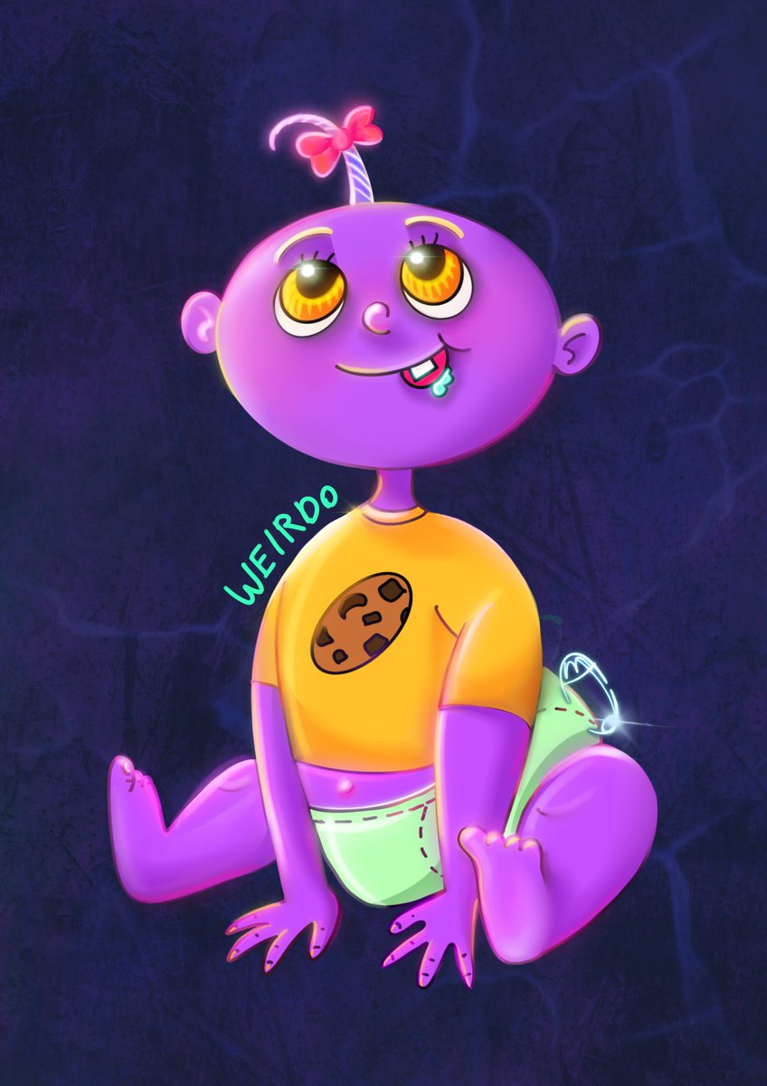 TataLoria's tweet photo. 👶Wondering how the baby ended up on the planet Lucid?
Chek out #Weirdo 🍼
https://t.co/4327gTn3Bs
#nft #NFTCommunity #cartoon #Tripmasters https://t.co/WHp1IIFeen