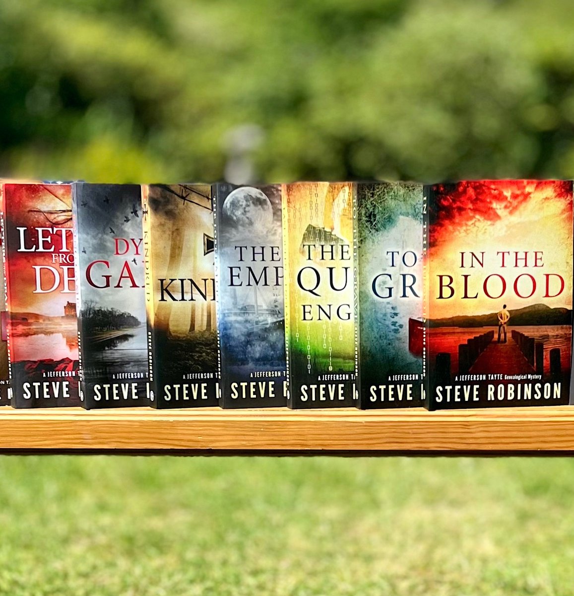 Now just $0.99c each in the US for #Kindle
The entire Jefferson Tayte #Genealogy #Mystery series is on offer all this month. 'An engrossing and original mix of Dan Brown, Stieg Larsson and Arthur Conan Doyle.' -- Mystery Press 
Discover more: hyperurl.co/SteveRobinson