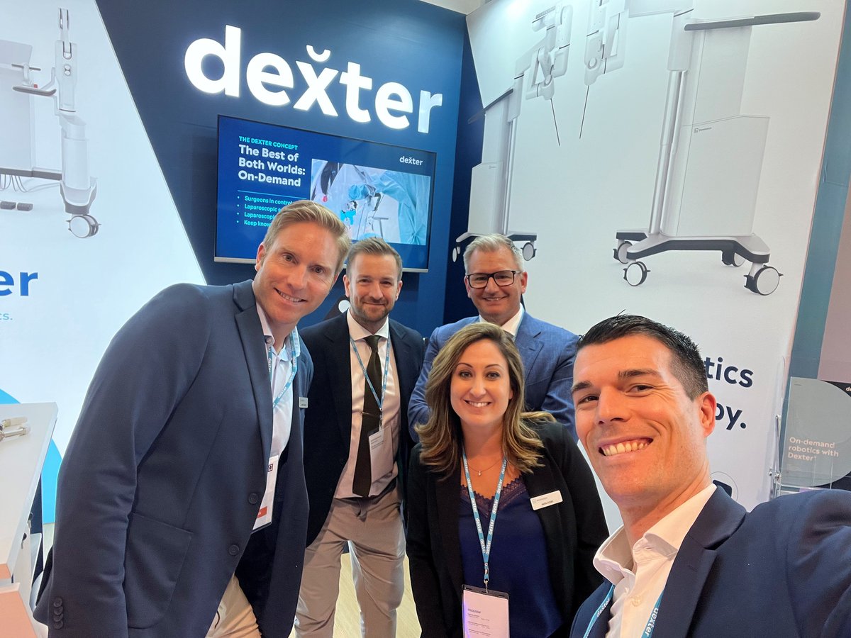Distalmotion's tweet photo. Meet Team Dexter® at the 30th International @EAES_eu Congress.
Swing by to discuss how Dexter's open and versatile on-demand platform unlocks new freedom of choice in the OR.
Alternatively: https://t.co/HkO0HP48PB
#ThisIsDexter #OnDemandRobotics #TeamDexter
#EAES #eaes2022 https://t.co/jnnmi5ENiY