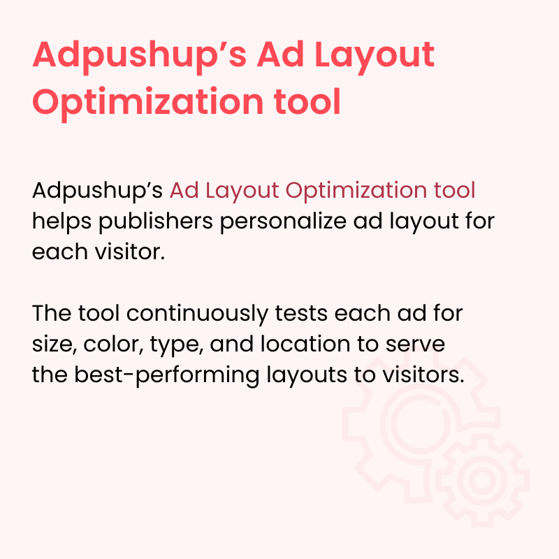 adpushup's tweet image. Ad layouts impact how much revenue your ads generate.

Here's a short guide on controlling and optimising your ad layouts. 

Read more on ad layout optimisation here: lnkd.in/dg7T6HeK 

#adtechnology #adcampaign #advertisingandmarketing #adrevenue #adagency