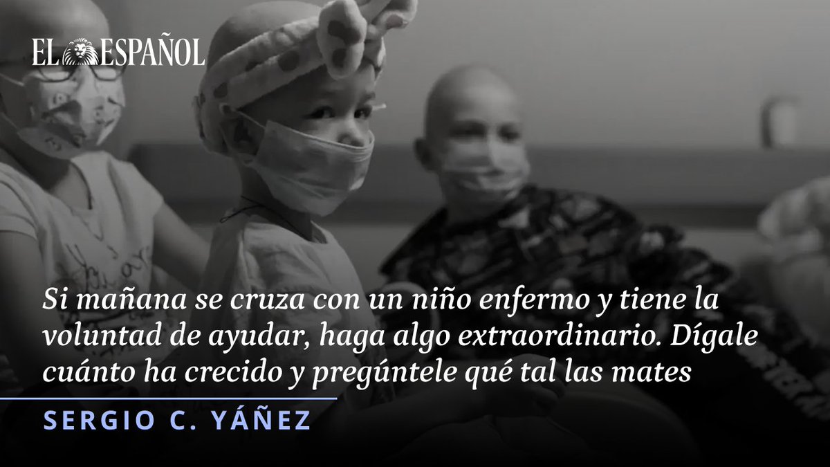 elespanolcom's tweet photo. #LaTribuna | Por qué no hay que decirle a un niño enfermo de cáncer que es un superhéroe, por @SergioCYanez
 https://t.co/6hdNANsvCx https://t.co/PSLEXhh3lr