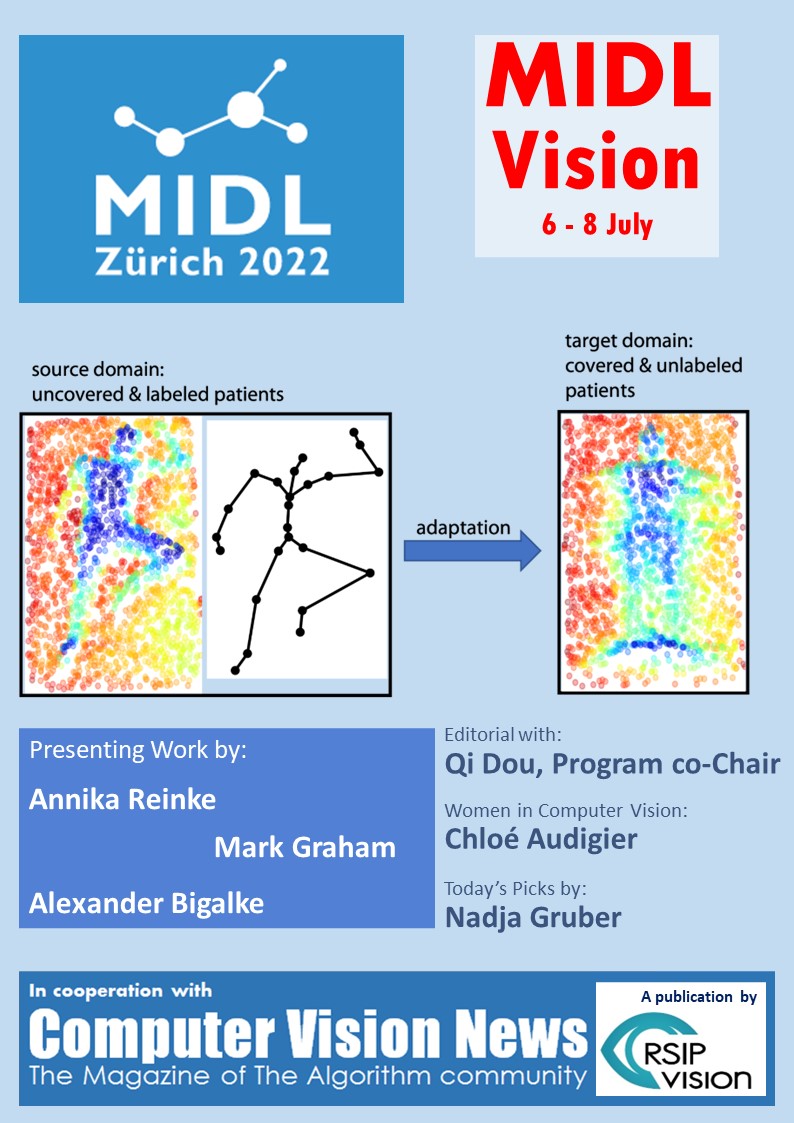 RSIP Vision (@rsipvision) on Twitter photo Good morning MIDL 2022!
Hot off the presses: rsipvision.com/MIDL2022/
After the first day, MIDL conference (in-person!) is off to be great success
Enjoy the MIDL Vision magazine by <a href="/RSIPvision/">RSIP Vision</a> , with great stories happening now at #MIDL in ZĂĽrich.
#MedicalImaging <a href="/midl_conference/">@midl-conference.bky.social</a> Good morning MIDL 2022!
Hot off the presses: rsipvision.com/MIDL2022/
After the first day, MIDL conference (in-person!) is off to be great success
Enjoy the MIDL Vision magazine by <a href="/RSIPvision/">RSIP Vision</a> , with great stories happening now at #MIDL in ZĂĽrich.
#MedicalImaging <a href="/midl_conference/">@midl-conference.bky.social</a>