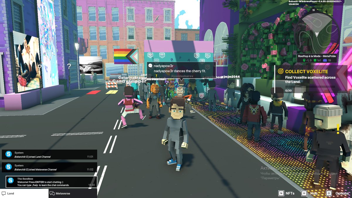 GunkoDeniss's tweet photo. @TheSandboxGame @METAPRIDELAND I just participated in the #BelongingWeek contest for a chance to win a Progress Flag NFT! Check out my screenshot below!
👇 https://t.co/L23pPbuk3R