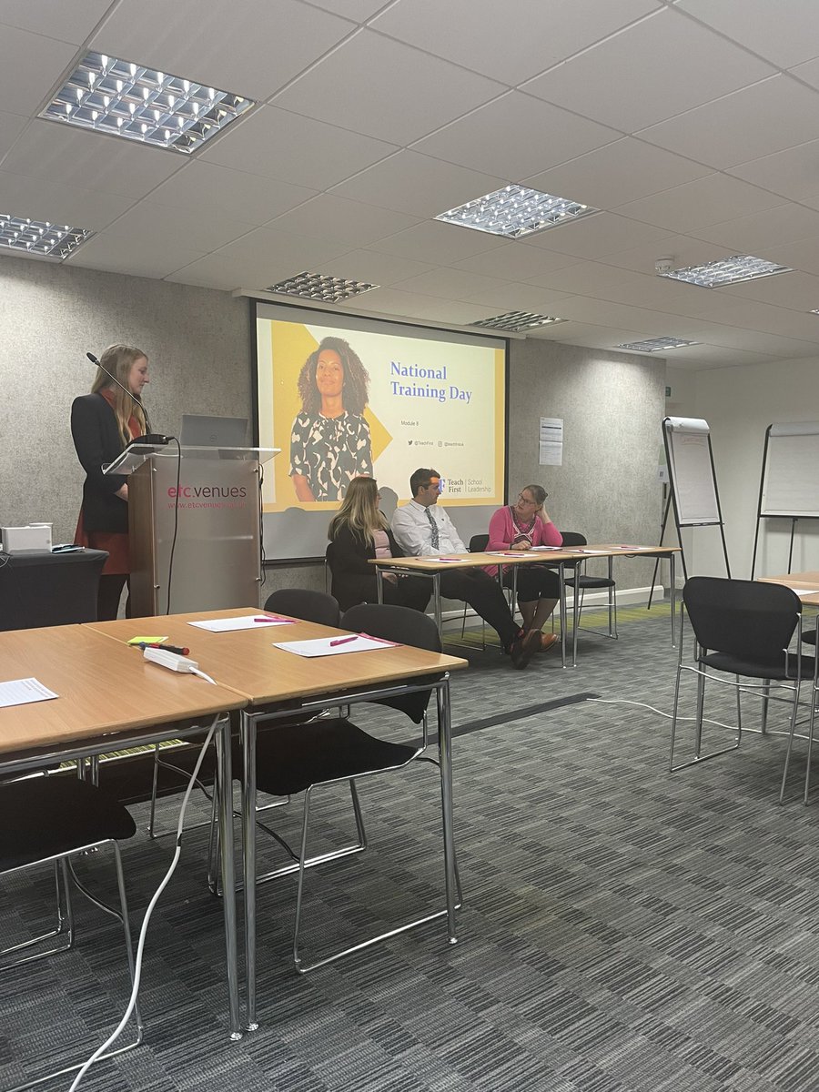 Excited to be at the <a href="/TeachFirst/">Teach First</a> careers leader programme training day today! #cpd #careersleaders #careerseducation