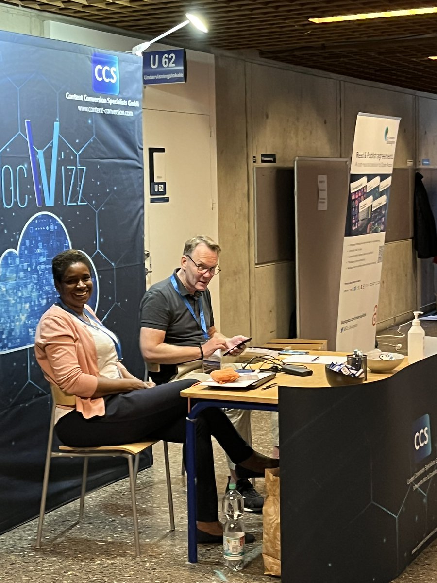 anne_melbye's tweet photo. Come and talk to our sponsors and exhibitors during coffee and lunch #LIBER2022 https://t.co/Iyoug3vNjY