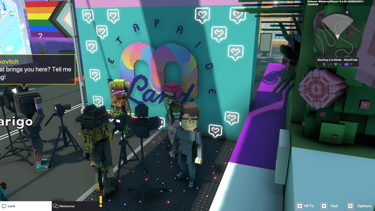 Vishalg65095020's tweet photo. @TheSandboxGame @METAPRIDELAND I just participated in the #BelongingWeek contest for a chance to win a Progress Flag NFT! Check out my screenshot below!
👇 https://t.co/ixPmdihBSX