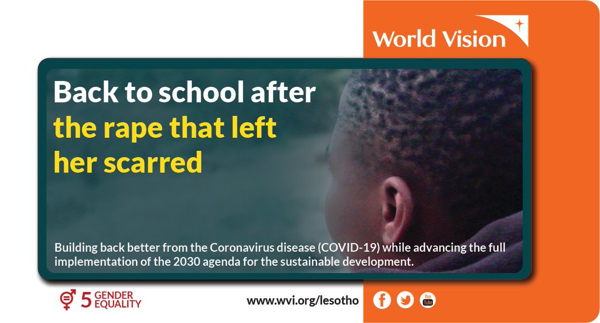 WorldvisionLS's tweet photo. #HLPF | @WorldvisionLS calls for speedy enactment of Domestic Violence Bill, 2021 | Protection of Custom & Initiation School Bill, 2021 | Children's Protection & Welfare Amended Bill, which criminalizes child marriage. https://t.co/0dsJBNu14U
#SDGs | #COVID19 | #Childfocussed https://t.co/Y8jrN27foe