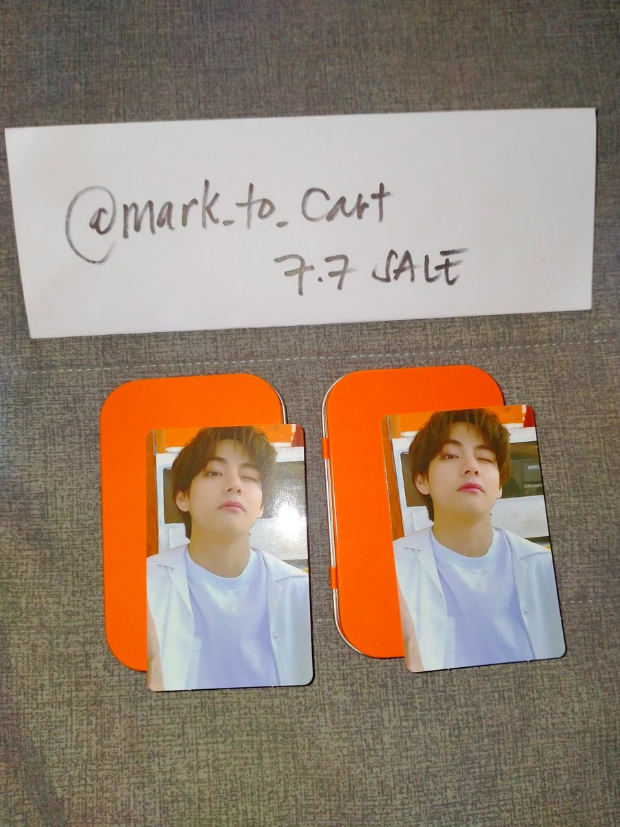 mark_to_cart's tweet photo. MARK TO CART | 7.7 SALE

WTS/LFB
(Onhand)

BTS BUTTER POB TIN CAN PC (Taehyung)

2 slot only

P317 each

MOP: Gcash
MOD: Shopee Checkout
DOP: PAYO/3 Days Reservation https://t.co/si33xzjxvH