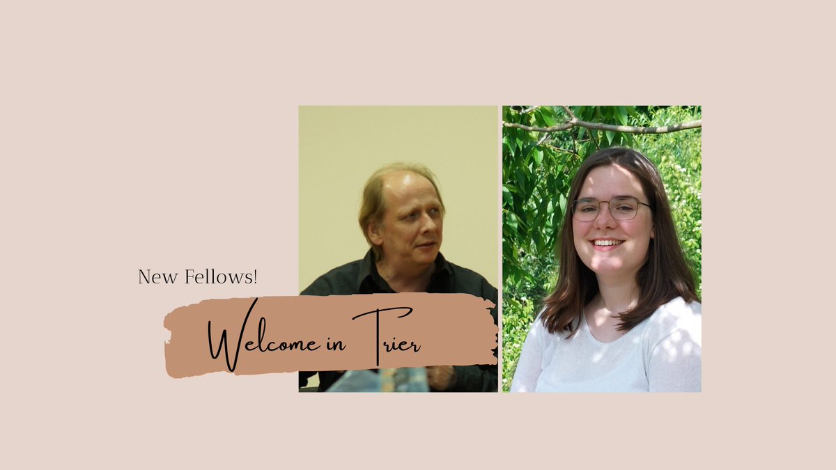 CDHTrier's tweet image. We welcome 2! Sofia Justham Bello and Dr. Stefan Heßbrüggen-Walter @FrueheNeuzeit are the new fellows in our team at Trier: #textmininig in #MIMOText and #editions in #GWb #Goethe. Looking forward to a great summer @CDHTrier in #unitrier together.

tinyurl.com/bd98rskt