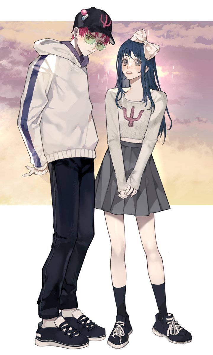 #사이테루 

최애 에피 중 하나인, '테루하시의 노래방 미팅편'에서 사이키의 착상이 넘 맘에 들어서,.,.🤔 나중에 데이트 갈때 또 입고 갔으면 좋겠다.. 😄