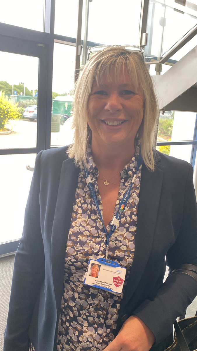 Anne-Maria looking forward to hearing from the teams #TogetherWeAreNotts