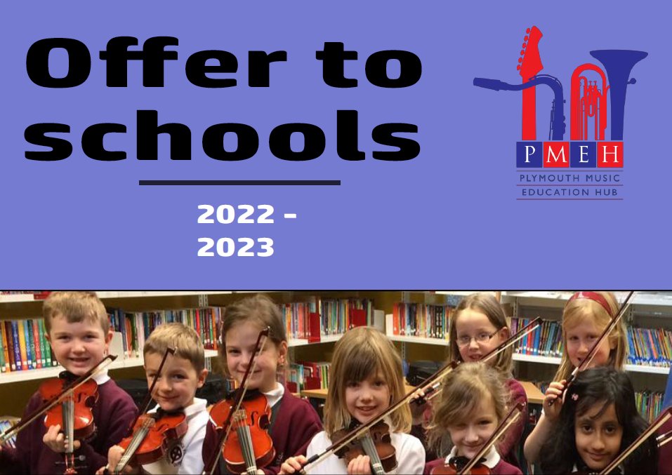 Our "Offer to Schools" brochure 2022-23 detailing all the services available from PMEH is available now. It can be viewed and downloaded in the Schools section of our website:
plymouthmeh.com/schools/