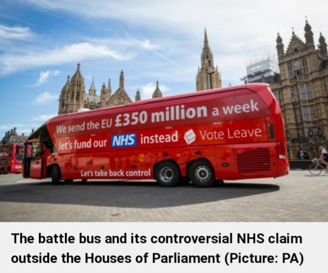 CarpeDiem_JChen's tweet photo. So the Brexit Red Bus is coming in handy again for Gove, picking up cabinet members leaving the Paraliment.. The question is will Boris get on it? https://t.co/4JJ5PcEdXu