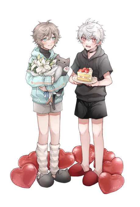 ※ショタ
お友達の誕生日にプレゼントしたショタのわ〜🙌 