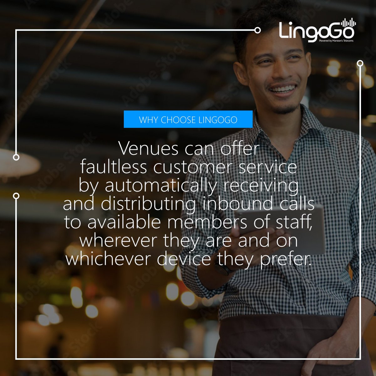 LingoGo provides all businesses with the flexibility to deal with mobile and remote working without interruption.

#mobileworking #remoteworking #workingpostcovid #customerservice #wfh #workingfromhome