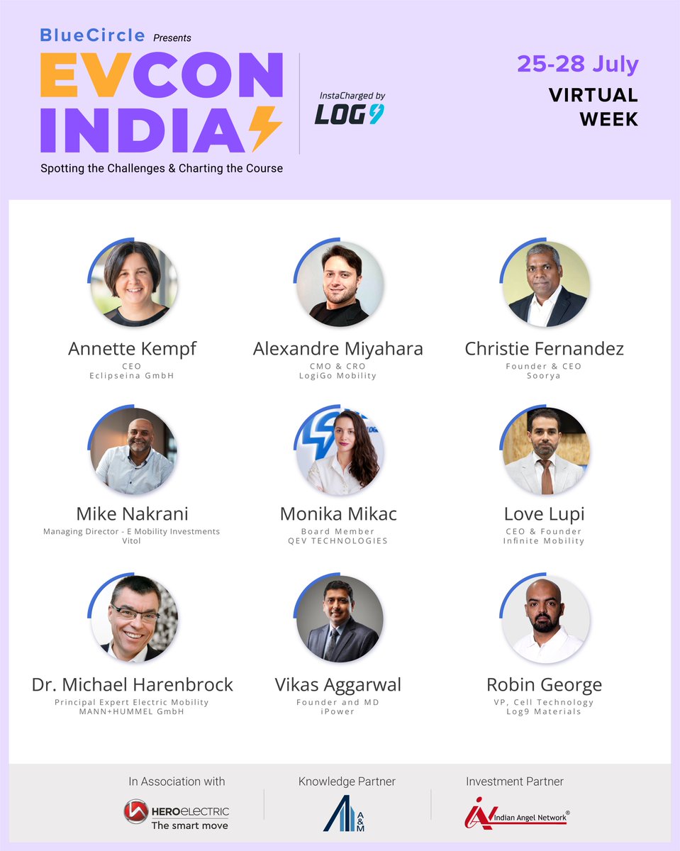 thebluecirclein's tweet photo. The stage is set for Blue Circle’s Flagship Electric Vehicle Conference EVConIndia 2022 InstaCharged by @log9materials  ⚡️ 

Proud to be partnering with India’s best:
@log9materials, @Hero_Electric, @alvarezmarsal @ianetwork  

Register Now!!
https://t.co/eMTqbGy6xV https://t.co/N2CGZbMsJR