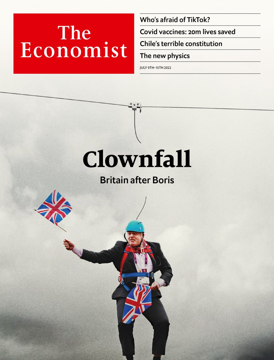 Boris Johnson is resigning. He leaves Britain in a dangerous state: the time when everything was possible is over econ.st/3Rd6dYe