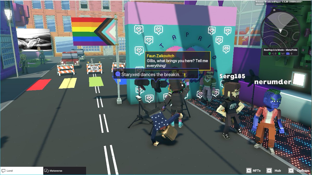 staryxed's tweet photo. @TheSandboxGame @METAPRIDELAND I just participated in the #BelongingWeek contest for a chance to win a Progress Flag NFT! Check out my screenshot below!
👇 https://t.co/Yart3Y9FyH