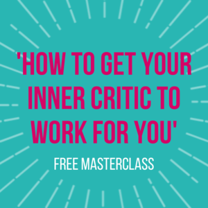 Does your inner critic attempt to hold you back and sabotage your progress towards your business goals?

Want to master your relationship with your inner critic? 

I am sharing a free online masterclass 'How To Get Your Inner Critic To Work For You.'

bit.ly/3aioEdn