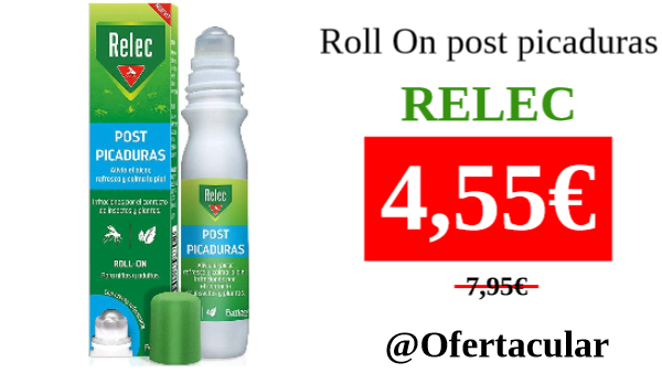 OfertacularRL's tweet image. ⚫️ Relec Roll On Post-Picaduras de Insectos y Plantas

🛒: amzn.to/3uxcR1L
‼️QUE NO TE PIQUE‼️ 👁‍🗨  #Amazon #Relec #Mosquito #chollo #oferta #ganga #BlackFriday #primeday #ofertacular