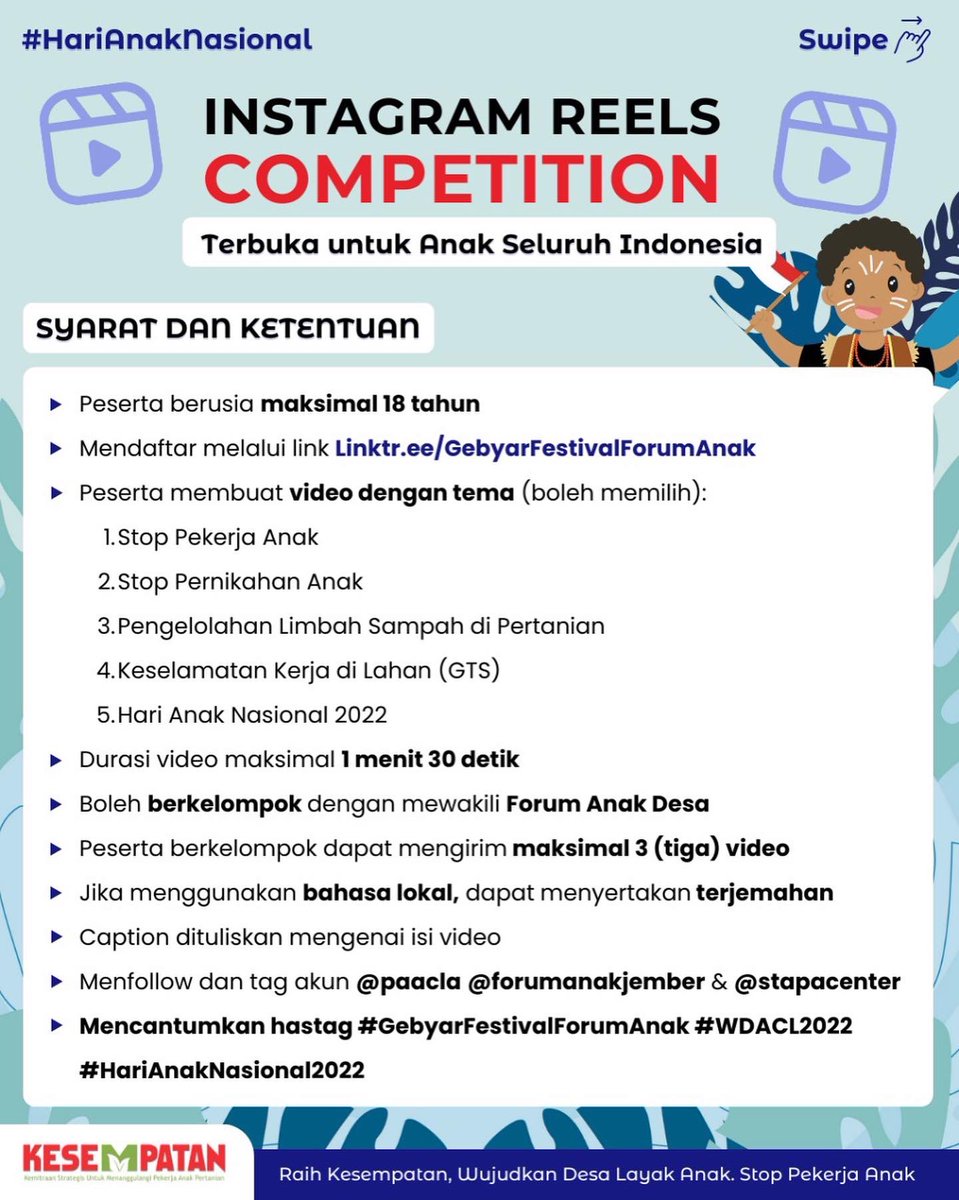 #StopPekerjaAnak tweet media