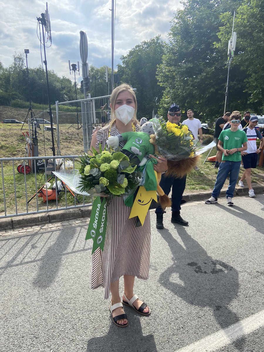 .<a href="/Sarah_DeBie/">Sarah De Bie</a> et son fils Georges. Info importante : le petit garçon n’est pas fan des 🦁 en peluche que reçoit son papa chaque jour en jaune. <a href="/RTLFrance/">RTL France</a>