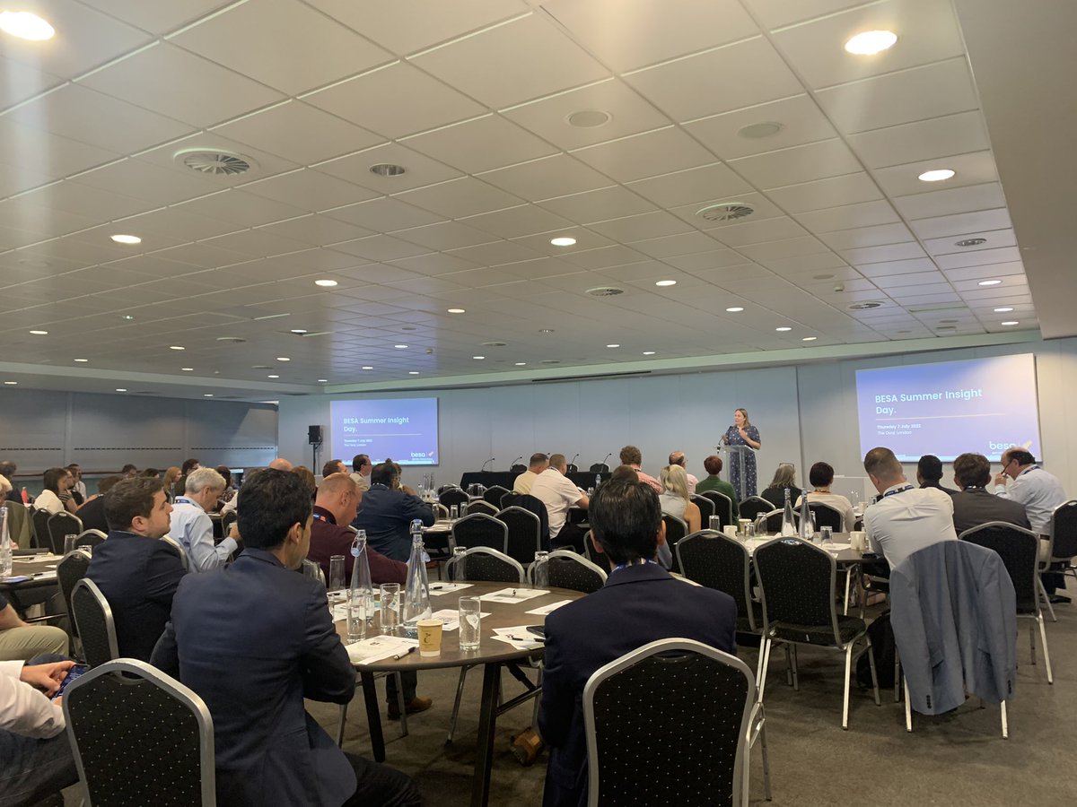 Packed house at The Oval for our Summer Insight Day. What a day to be discussing Education! <a href="/CJPWright/">Caroline Wright</a> setting the stage, celebrating the work of members in challenging times. #SID2022