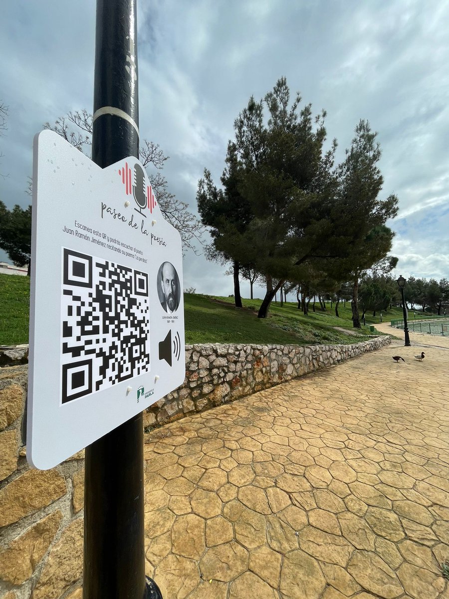 AytoParla's tweet photo. Pasea por 30 poemas recitados por sus autores y autoras. #PaseoDeLaPoesía en el parque de la Dehesa Boyal 🌳 de #Parla. #ParlaEsCultura. 

https://t.co/AnocCqZtGq https://t.co/7x8yrvywrR