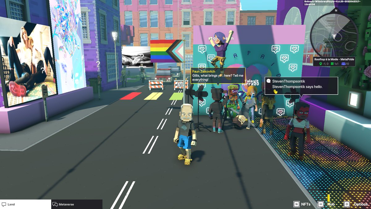 Melvyn65056575's tweet photo. @TheSandboxGame @METAPRIDELAND I just participated in the #BelongingWeek contest for a chance to win a Progress Flag NFT! Check out my screenshot below!
👇 https://t.co/BY7Ce9VvMu