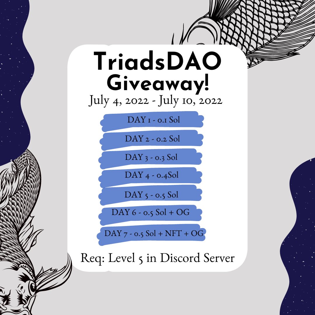 Triads_DAO's tweet photo. Good night everyone, Don’t forget to join our Discord for Giveaways #SolanaNFT #SolGiveaway #MagicEden https://t.co/crFqmp8vUP