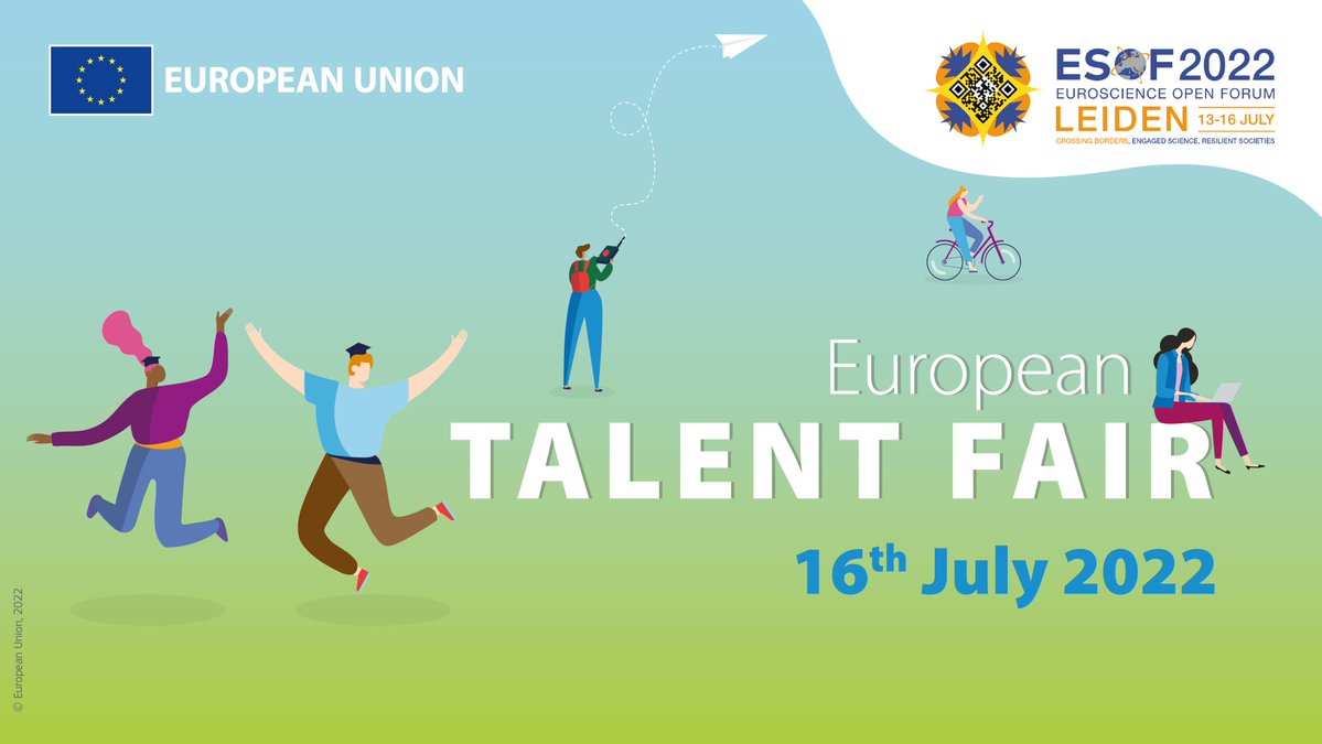 HorizonEU's tweet image. 📢Coming next Saturday, the 1st ever European Talent Fair will give young talents in #research the opportunity to network, connect with businesses and attend trainings on #career development and other skills.

🙌You still have time to register for free!
👉europa.eu/!yhx7vQ
