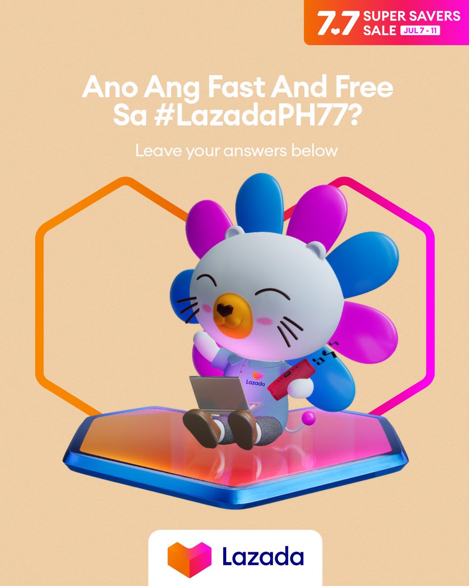 LazadaPH's tweet photo. Hint: 🚢

Add to Cart. Add Sulit to Life!
https://t.co/o3XgHmFPSI

#LazadaPH77 #LazadaSuperSaversSale #LazadaPH https://t.co/OHyOUJUq7s
