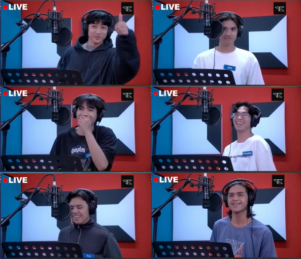 joshuelnation's tweet photo. Team Joshuel on recording BANG! by G22
Ang kukyut nyo...🥰
#TopClass_Joshuel
#TopClass_Matt
#TopClass_Timothy
#TopClass_Roj
#TopClass_Jon
#TopClass_Brian
Don't forget to vote for them on Top Class Kumunity Vote! Campaign ends on July 9!
#KumuTopClass #TopClass1stElimination https://t.co/vNUdvwHAxu