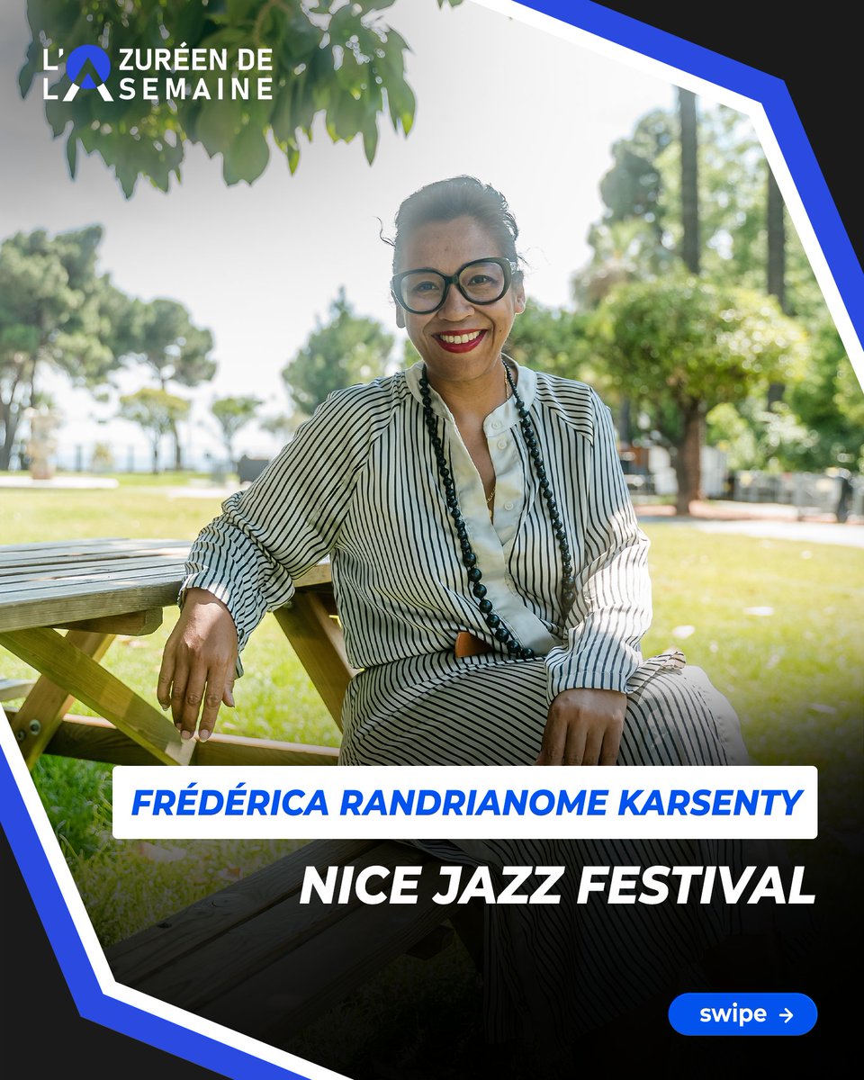 UPDC_Lemission's tweet photo. 🎶 Rendez-vous lundi à 18h avec Frédérica Randrianome Karsenty, directrice du Nice Jazz Festival pour notre 30ème épisode de #LAzureenDeLaSemaine.

#NiceJazzFestival #ExploreNiceCotedAzur #CotedAzurFrance #Nice06 #ILoveNice @VilledeNice @fredericamusic https://t.co/AISmwkxCz1