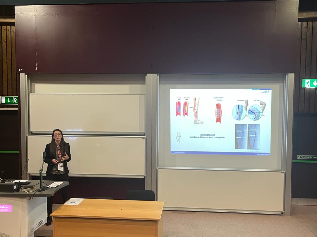 I presented the results of one of my latest research topics at the <a href="/ESMC2022/">European Solid Mechanics Conference 2022</a> Conference in Galway.
I wish to thank the organizing committee and the sponsor @CERENOVUS_HQ for granting me the Women in STEM Award, allowing me to attend!
#stem #award #science #bioengineering