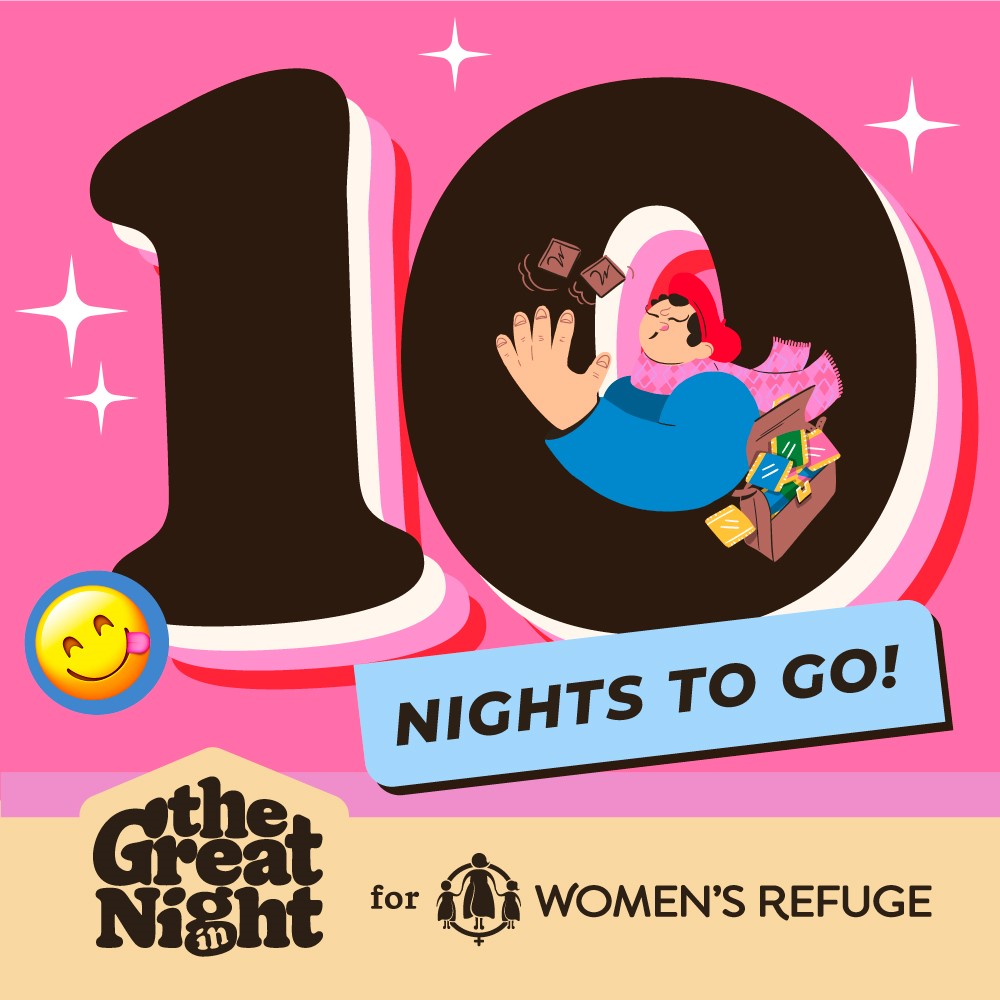🙌✨  1 0  D A Y S  T O  G O !  🌙🎉
Have you got your Great Night In sorted yet? 🍫⚡🍕📺🍺🎬📖
Head to greatnightin.co.nz to grab your bundle to have the Greatest Night In ever!