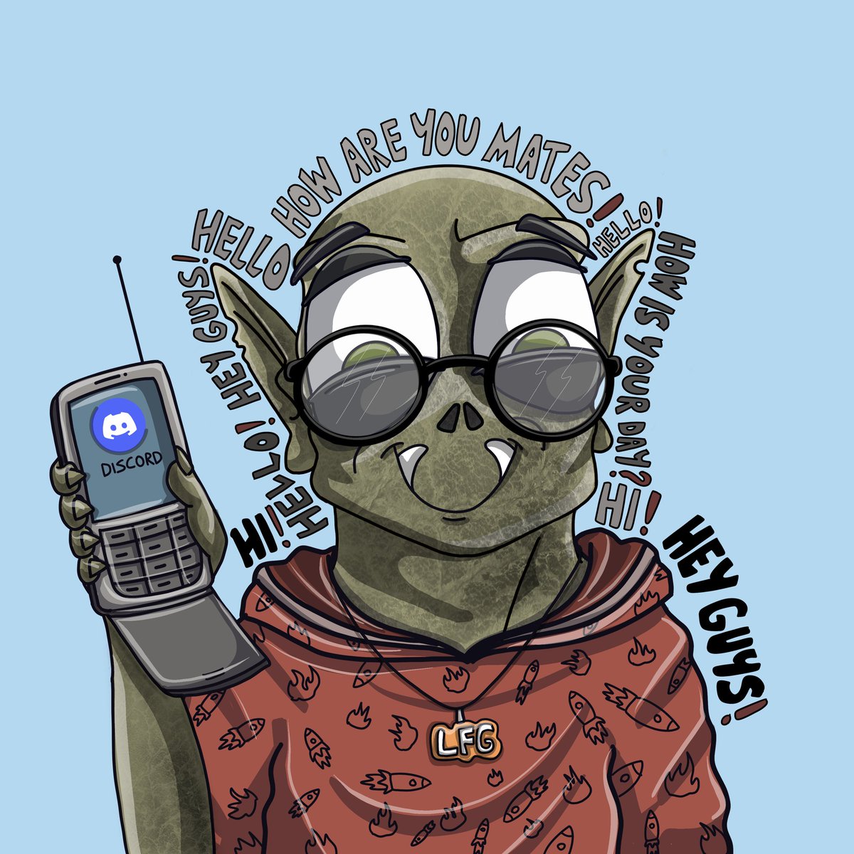 Mirs are satirical representations of Crypto &amp; NFT culture as well as the entities who play great roles therein.

That being said, WHO IS THIS?

Guess what this represents and type your guess:

discord.gg /MOS(your guess)

to join our discord

Btw, interact for WL