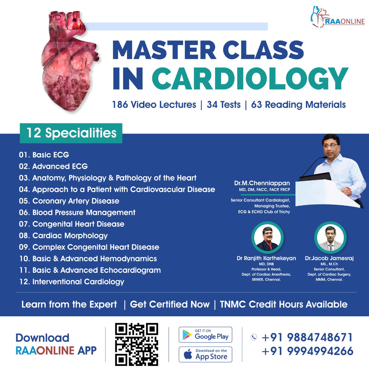 Raaonline's tweet photo. *Master Class in Cardiology*
*Android:* https://t.co/fSlaHVGf2T
*iOS:* https://t.co/oJAMS4uVEa
*Youtube Link:
https://t.co/voDavKXKbV
*Contact:* 9884748671 / 9994994266
#bestelearningapp #generalmedicine #tnmc #Cardiology #congenitalheartdefect #hemodynamics #echocardiogram https://t.co/igQoMzRtkG