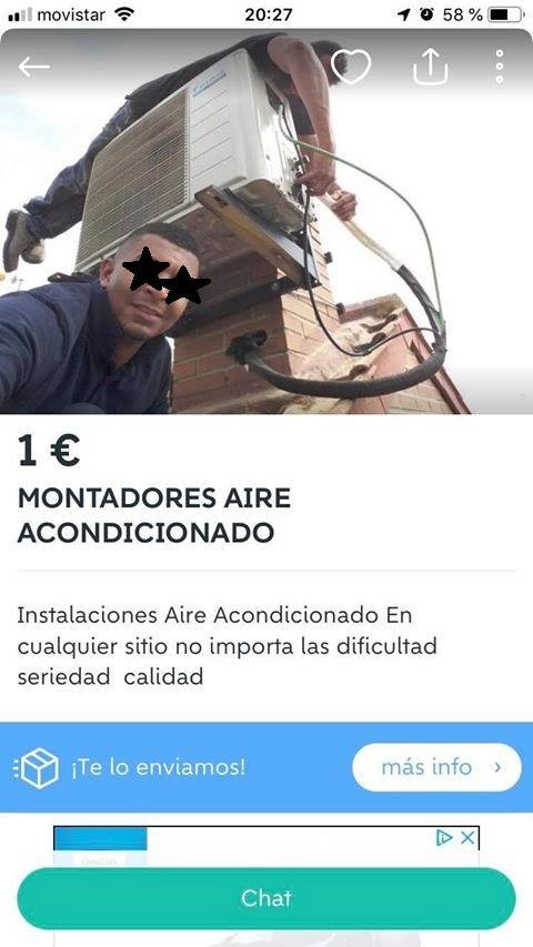 Wallapuff's tweet photo. A prevención de riesgos laborales le gusta esta publicación
(imagen cedida por BERTO RUIZ)
Para más Wallapuff visita https://t.co/LoDSExc8bz
#wallapuff #wallapop #humor https://t.co/2YJWnGQg0M