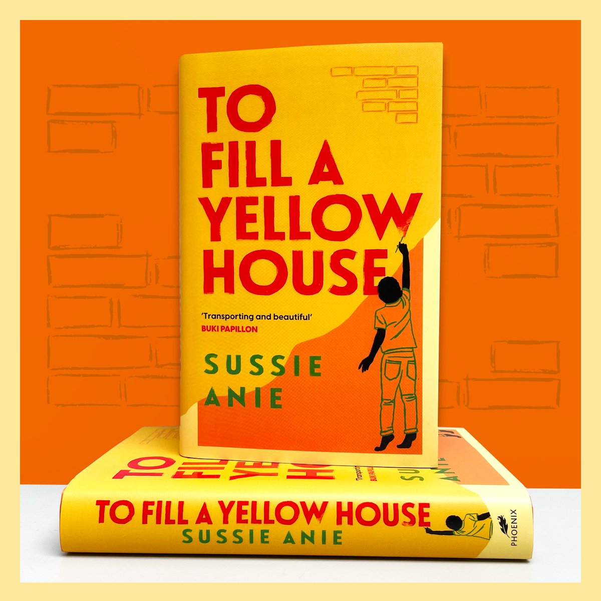Phoenix_Bks's tweet photo. Wishing a very happy publication day to @AnieSussie on the launch of her debut novel To Fill a Yellow House 💛

It's the story of Kwasi, a new boy in town, and his unlikely friendship with widower Rupert - the owner of an eclectic charity shop struggling to stay afloat... (1/3) https://t.co/NjU6e2seSQ