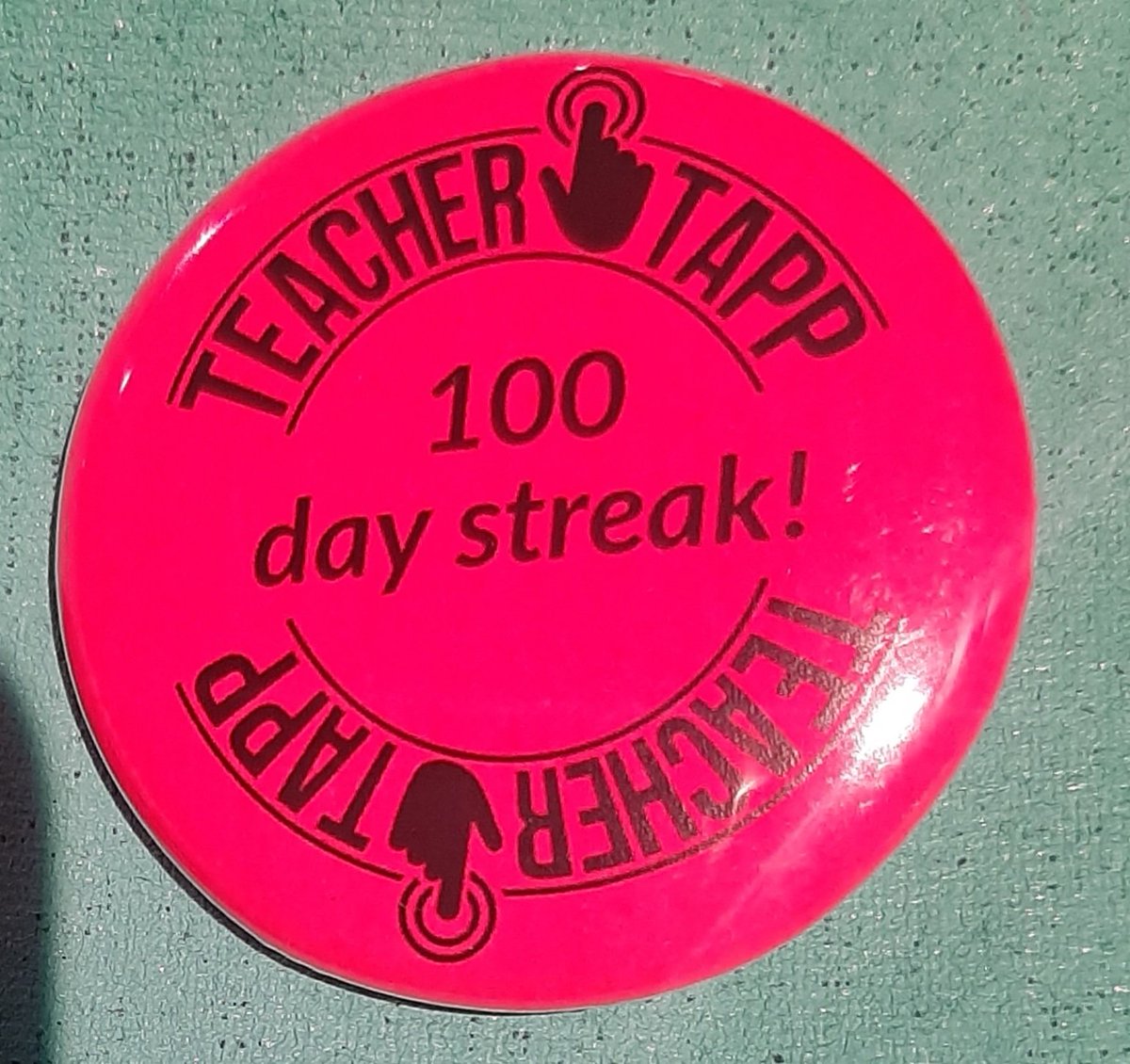 I just got very overexcited at the <a href="/TeacherTapp/">Teacher Tapp</a> stand at the <a href="/EducationFest/">Festival of Education 🇬🇧</a> so much so that they gave me a badge once I'd told them about my 1197 day streak!